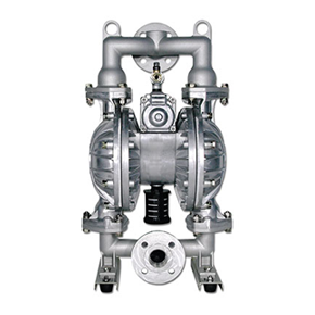 Picture of Yamada NPD-40BAN Aluminum (ADC-12) AOD Pump - 1-1/2" Flanged/NPT - Buna-N, Buna-N/Buna-N Internals